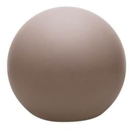 8 seasons design Solar Kugelleuchte 60 cm Shining Globe (taupe) LED warmweiß, Dämmerungssensor – wetterfest – große Solarlampe für außen (Garten, Terrasse, Balkon) – robust & langlebig