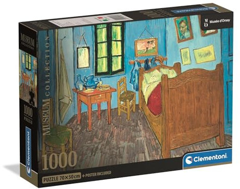 Clementoni Puzzle Museum - Evening in Tokyo 1000 Stücke, Compact Box - Puzzle für Erwachsene 14-99 Jahre, Geschenk für Mann und Frau, Made in Italy, 39968