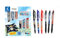 PILOT x ONE PIECE - Sammlerbox mit 3 Frixion Ball + 3 FriXion Ball Plus + 4 Stickers - Abwischbare Stifte - Limitierte Auflage One Piece - Wiederaufladbare - Schwarz, Blau, Rot - Mittlere Spitze