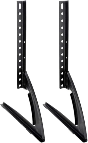 JF HOME BLISS TV Pedestal Stand for 14-32 inch Screens Heavy Duty Steel Base with 25kg Capacity VESA 300x300 Compatible Table Top Mount for LED LCD TVs