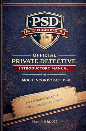 Official Private Detective Introductory Manual