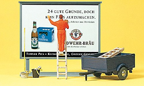 Preiser 1/87 th – pr10526 – Modelleisenbahnen – Arbeitnehmer auf Echelles