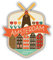 postwalldecor Vinyl-Autoaufkleber Amsterdam City Netherlands Emblem 10 x 12 cm Schwarz Universal Auto Dekor Wasserdicht Innen-Freien