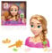 Disney Princess Frisierkopf Rapunzel, Blondes Haar, 10-teiliges Spielset, Neu verföhnt, Kinderspielzeug ab 3 Jahren von Just Play