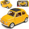 NEW FIAT 500F Klassik Gelb Ur Modell ab 1957 18-22098 1/24 Burago Modell Auto