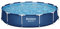 Bestway 56681-5 Set Piscina Fuori Terra Steel Pro Rotonda da 366x76 cm