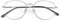 LINVO Brille Ohne Stärke Damen Klassische Metallgestell Brillenfassung Vintage Brille Katzenauge Fake Brille