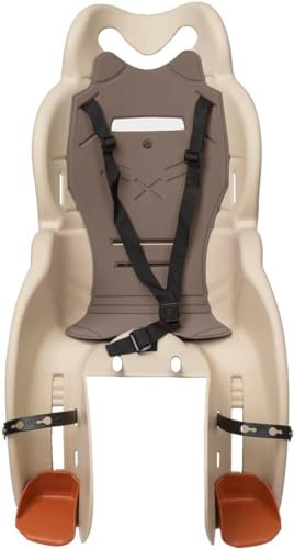 Generico SEGGIOLINO Posteriore Bici con Attacco PORTAPACCO per Bambini OMOLOGATO 22KG Made in Italy