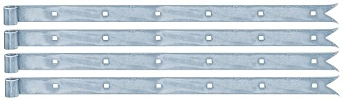 Alberts 862565 Ladenband | in verschiedenen Ausführungen | galvanisch blau verzinkt | Rolle Ø16 mm | Größe 1000 x 40 mm | 4er Set