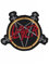 Slayer Pentagram Thrash Metal Band Fabric Applique Patch - Iron-On, Modern, 1 Piece