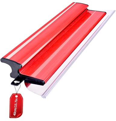 NETONDA Spatole per Stucco 40cm Frattazzo per Intonaco Cazzuola per Stucco Cazzuola Muratore Frattazzo per Rasatura Coltello Semi Flessibile per Cartongesso per Intonacare Rapidamente