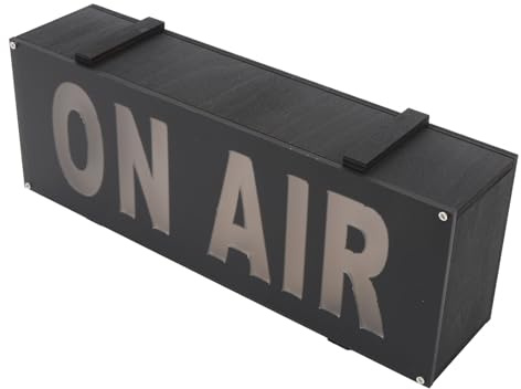 Hiraith Auf Luftzeichenlicht mit Schlüsselsteuerung - LED -Studio -Aufnahmelicht für Streaming -Schreibtisch, Weiches Glühendes Licht, Batteriebetriebene, Einfache Installation für