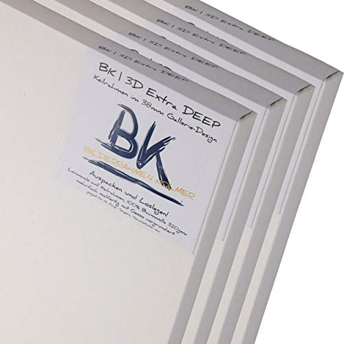 DESIGN DELIGHTS 4 XXL LEINWÄNDE AUF KEILRAHMEN 50x70 LEINWAND