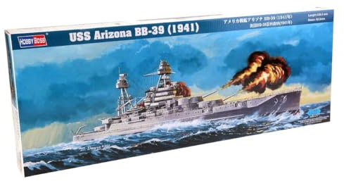 Hobby Boss 86501 - USS Arizona BB-39 (1941) - Barco de guerra [importado de Alemania]