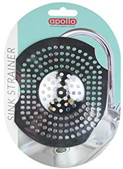 APOLLO Stainless Steel Sink Strainer, Silver, 14.5x0x11.5