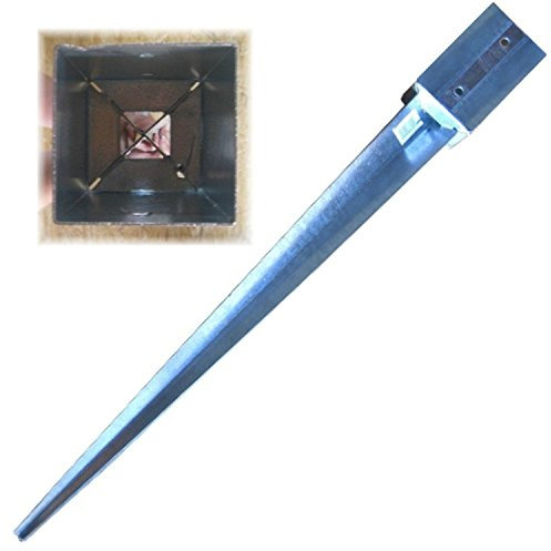 Loggyland Einschlagbodenhülse Bodenanker 71x71mm