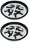 KgaSupplies 2 X High Filtration 12 Hoover Round Bucket Filter for Numatic Henry Vacuum
