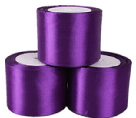 Viola nastro di raso – 50 mm di larghezza – 5 meter – Gcs Londra