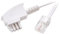 Vivanco TK 48B-N DSL Anschlusskabel 10m weiß