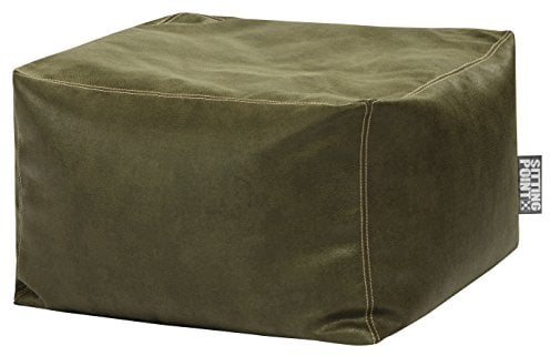 SITTING POINT only by MAGMA Sitzsack Loft Jimmy grün Lederimitat mit Inlett