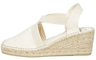 TONI PONS Alpargata para Mujer en algodón - TER - Crudo, 42 EU