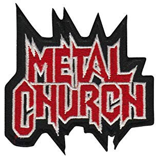 Metal Church Band Aufnäher Besticktes Patch zum Aufbügeln Applique