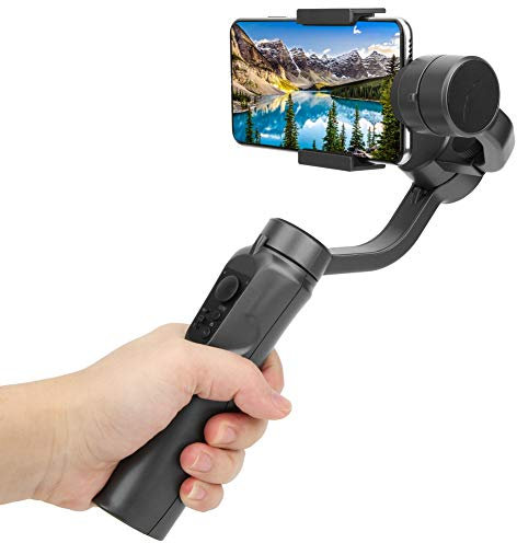 Topiky Gimbal Stabilizer für Smartphones, 3-Achsen-Handgimbal mit Unterstützung für Videoaufzeichnung Gesichtserkennung für für Smartphones unter 6 
