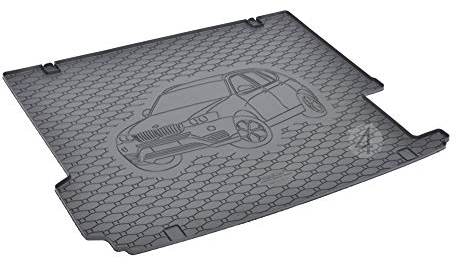 Passgenau Kofferraumwanne geeignet für BMW X3 F25 2011-2019 ideal angepasst schwarz Kofferraummatte