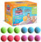 12 x bombas de baño de Zimpli Kids, juego de regalo de bombas de baño de spa hidratantes, regalo de cumpleaños para ella, mujeres, niñas, rellenos de bolsas de fiesta para niños