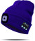 Etsfmoa Unisex Bluetooth Beanie Hat Light,4 LED USB Rechargeable Wireless Headphones Tech Caps,Gifts for Men Father Dad Husband Boyfriend Him Women Teen Boys