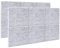 Akustik Panel, AGPtEK 12er Pack Akustische Absorptionsplatten 30,5x30,5x1 cm Schallschutzpaneele, Hohe Dichte Schallabsorbierende Akustik Panels für Haus & Büro, Wanddekor & Akustische Behandlung