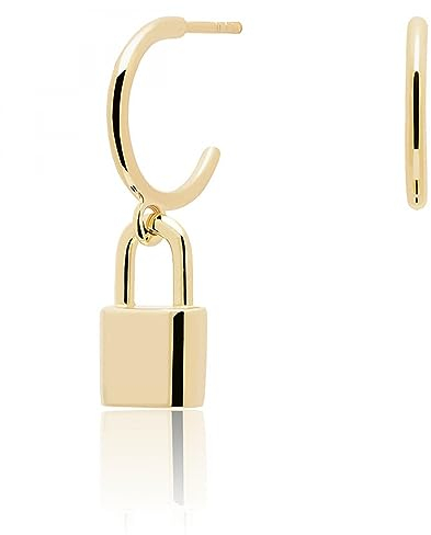 PDPAOLA - Bond Ohrringe - 925er Sterlingsilber 18k Vergoldung - Damenschmuck