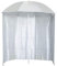 Outsunny Ombrellone da spiaggia Ø 2,2 x 2,2 h cm protezione UPF borsa trasporti, sardine e zavorra integrati crema