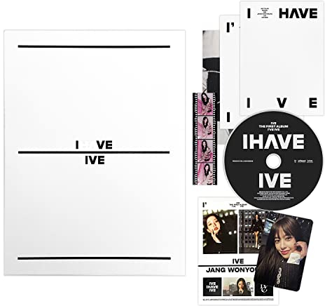 IVE - 1ST Album [I've IVE] (Ver.3) Photo Book Set + CD-R + Photocard + Sticker + Folded Poster + Film Photo + 2 Pin Button Badges + 4 Extra Photocards
