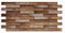 Grace Baltic - 3D Wandpaneele für Innenwanddekoration Nicht klebende dünne und elastische PVC-Paneele Innenwanddekoration Wandtätowierungen Material 3D PVC (14 Stück / 6.58 m2), Walnuss