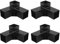 Kit Staffa per Pergola in Acciaio, Ferramenta per Supporto in Legno Fai da Te, Robusto Antiruggine, Ideale per Terrazze, Prati, Balconi (4PCS)