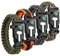 AYMQC Überlebensarmbänder 5-in-1 Paracord Survival Armband mit Kompass Feuerstarter Pfeife Messer Outdoor-Wandern Camping Angeln Jagd Überlebensausrüstung 4 Stück