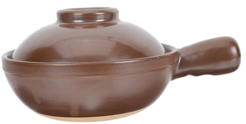 Alipis Clay Pot Kitchen Stockpot Home Cooking Pot Household Casserole Clay Casserole Kitchen Pot Kitchen Soup Pot Kitchen Gadgets Home Casserole Stew Pot