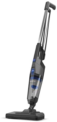 Goodyear - Scopa Elettrica 600W Senza Sacco, Aspirapolvere Verticale Potente 18kPa, Leggera e Compatta 1,9kg, Silenziosa 79dB, Serbatoio 0,6L, Cavo 3,8m, Controllo di Caudal