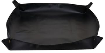 Spotact Tapis de transplantation de plantes Oxford pliable Grand tapis de rempotage portable pour plantes succulentes cactus bonsaï Cadeau d'intérieur pour les amateurs de jardinage (noir, 50 x 50 cm)