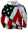 USA Hoodies Männer/Frauen Sweatshirt Kapuze United States America Independence Day Hoody 3D Nationalflagge Jogging Anzug Hoodie Für Erwachsene Amerikanische Flagge Sweatshirts Hoody Mit Tasche