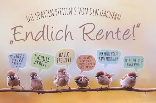 Kurt Eulzer Rente Glückwunsch Karten für Rentner Ruhestand Pension Grußkarte