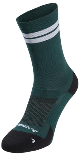 VAUDE Socken Bike Socks Mid II, ergonomisch gepolstert und atmungsaktiv, trocknet schnell, elastisch