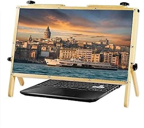 KEuLen Laptop Screen Magnifier,Computer Screen Magnifier, Computer Screen Magnifier, Gaming Video Monitor Magnifier Amplifier Holder For Phone Laptop