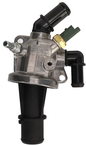 High Precision Thermostat With Housing 55224021 Ideal Coolant Thermostat Replacement for Fiat Panda 500 Lancia 13 Multijet Maintains Stable Temperature and Ensures Accurate