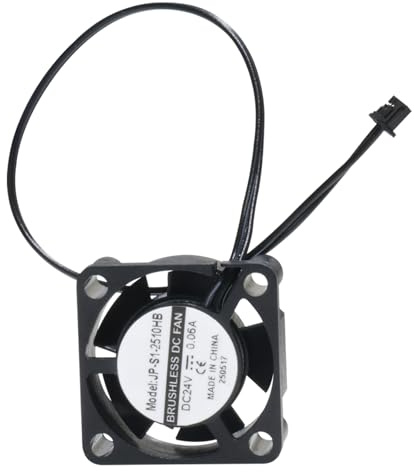 Kobra S1 Hotend Cooling Fan, 2510 Silent Print Head Fan, Hotend Heat Sink Cooling Fan for Anycubic Kobra S1 Combo 3D Printer Extruder Accessories