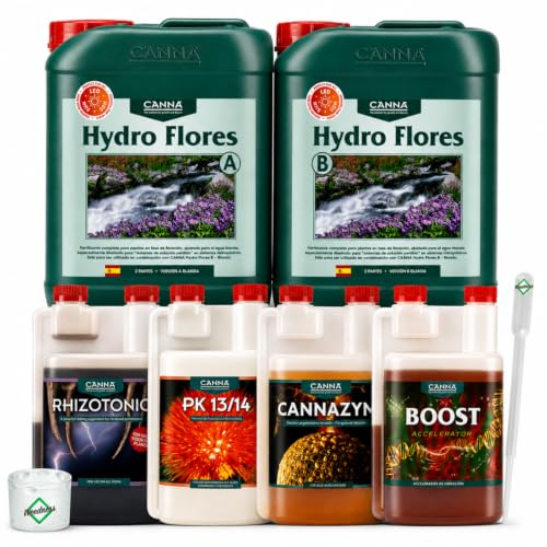 Weedness Canna Hydro Set M - Blütephase Hydrokultur Dünger Hydrokulturdünger Bewässerung Flüssigdünger Organisch Grow Bio Naturdünger