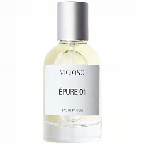 VICIOSO Épure 01 Eau de Parfum – Pheromonparfum mit Iso E Super | Minimalistischer Unisex-Duft, subtil, holzig & hautschmeichelnd | Dermatologisch getestet | 50 ml