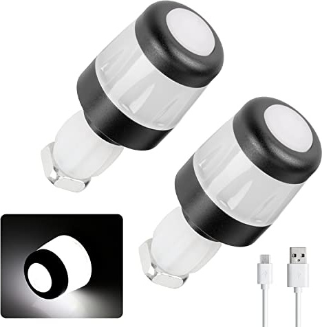 Elektroroller Lenker Blinker für KuKirin G2/G2 Max/G3/G3 Pro/G4/G4 Max, Wiederaufladbar, Wasserdicht, Universeller LED-Blinker für Lenker mit 17,2–22 mm Durchmesser