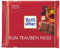 Ritter Sport Rum Trauben Nuss - Schokolade 5x100g
